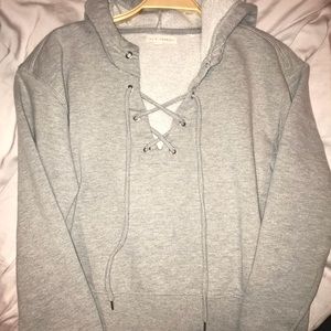 Lace Up Pacsun Hoodie